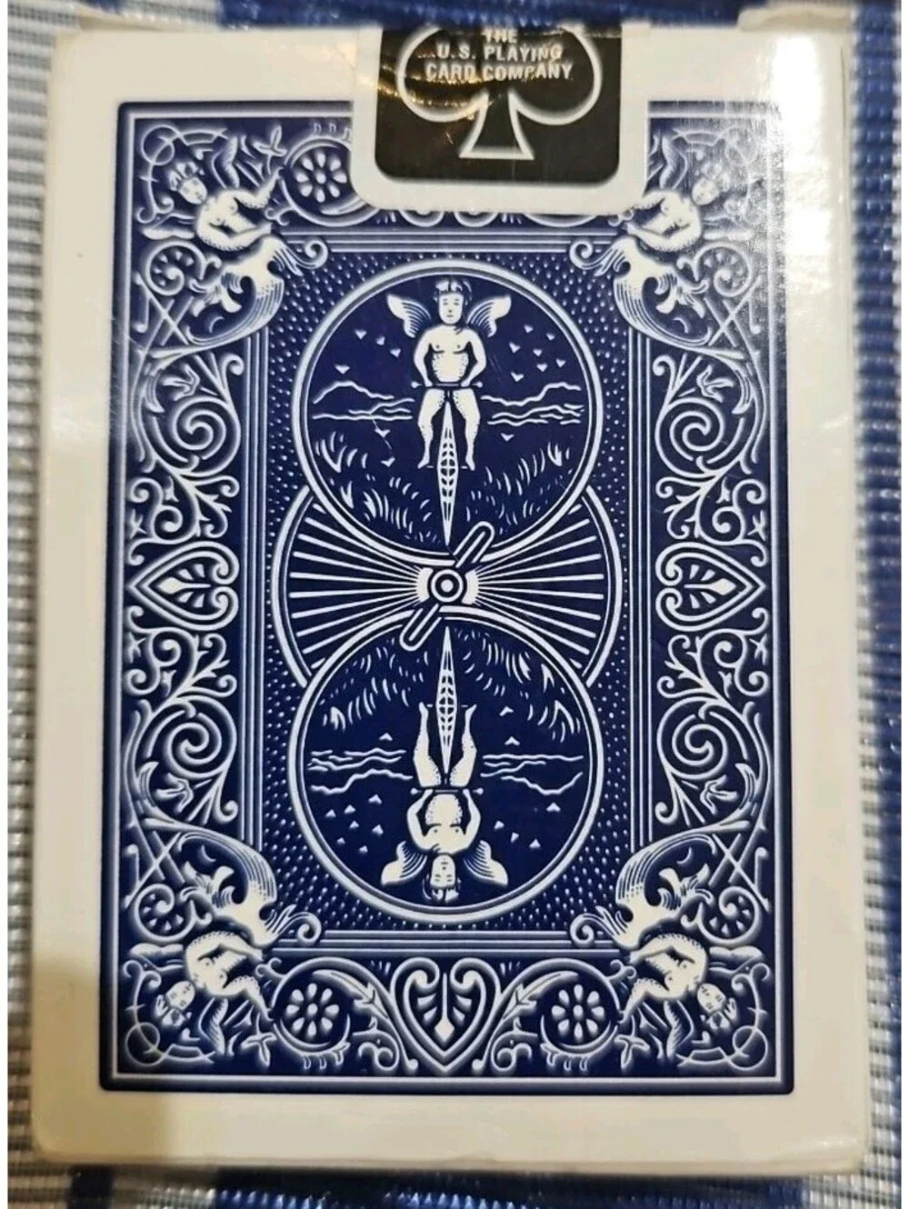 Bicycle Rider Back Poker Playing Cards Blue New Sealed